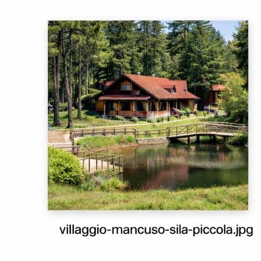 Case e boschi a Villaggio Mancuso in Sila Piccola